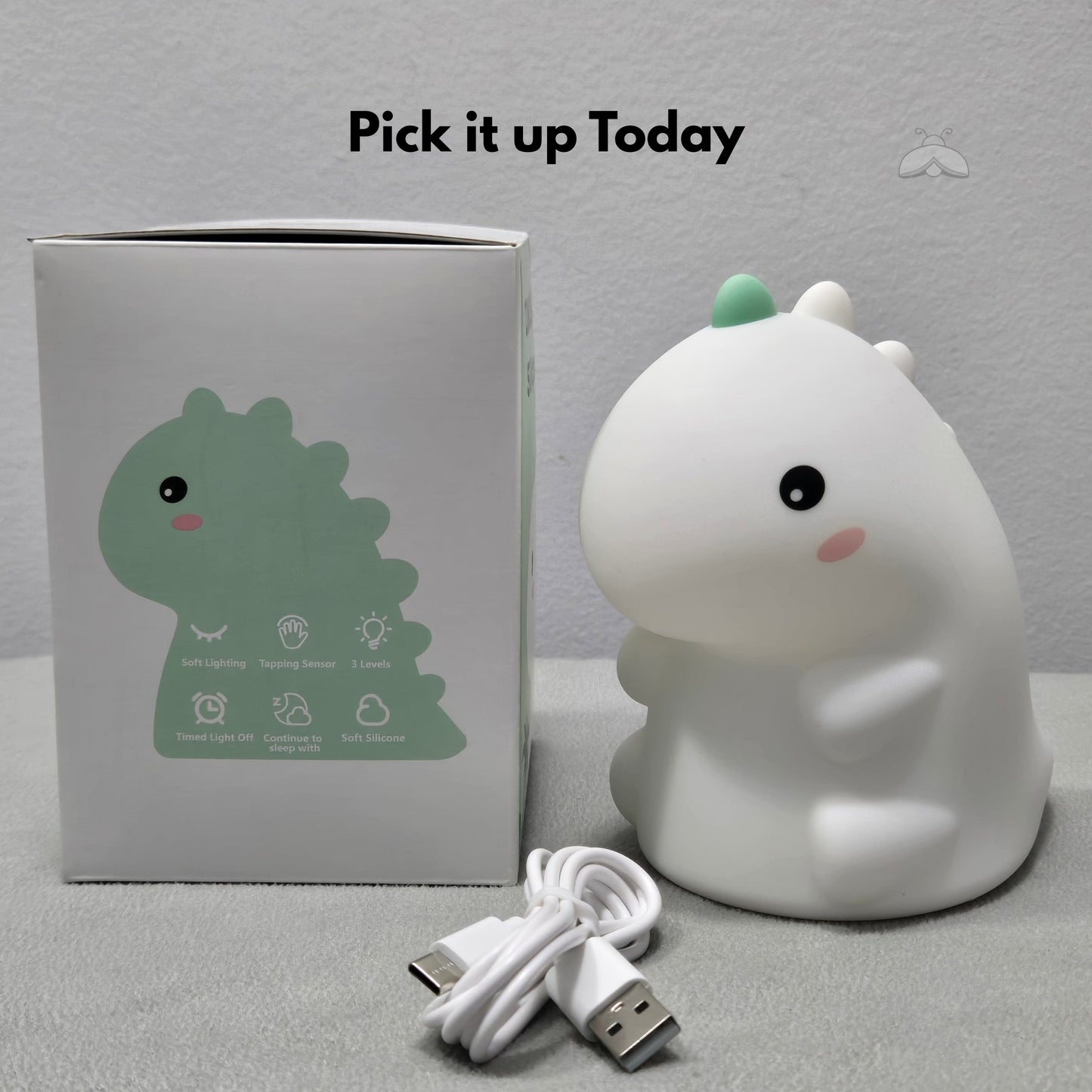 Silicone Night Light — Dinosaur