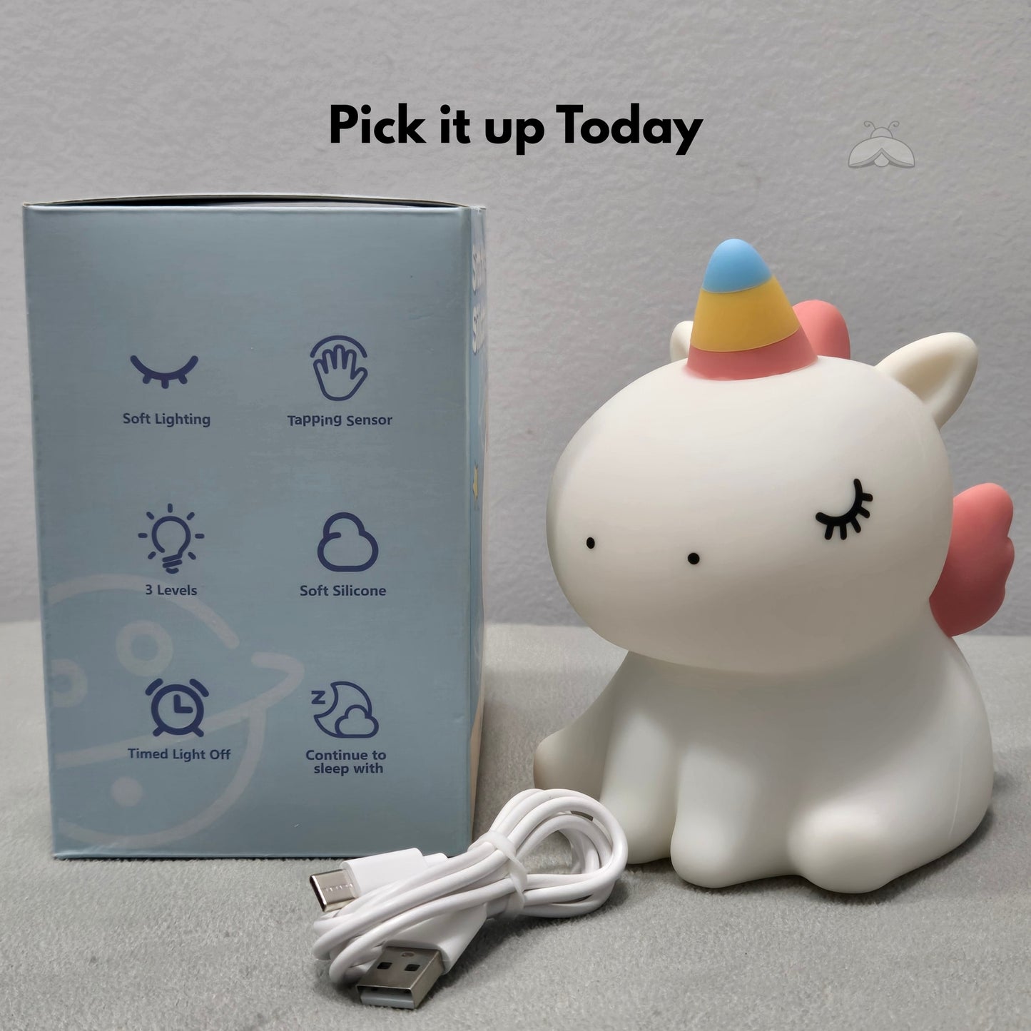 Silicone Night Light — Unicorn